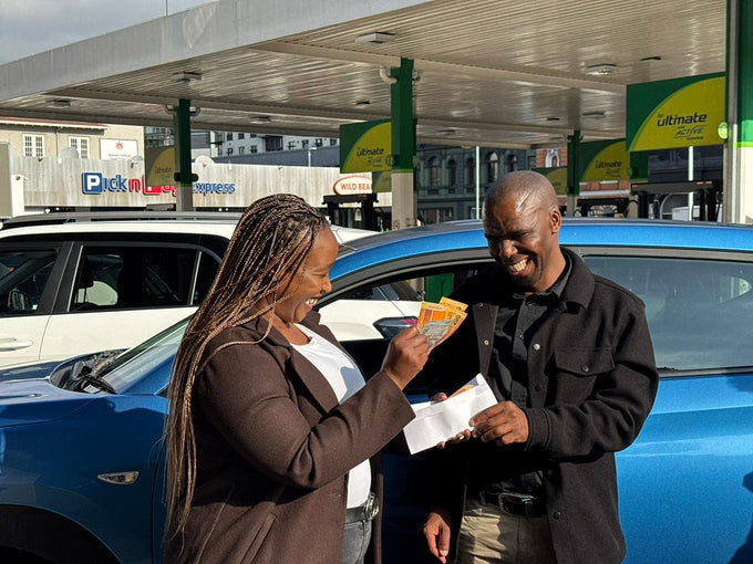 Step-Up Fuel For A Year or R100,000